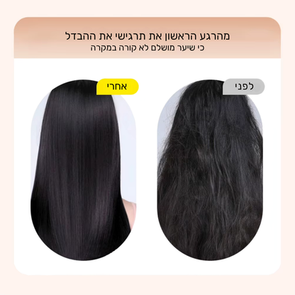 מברשת ההחלקה הנטענת Mivéra Silk