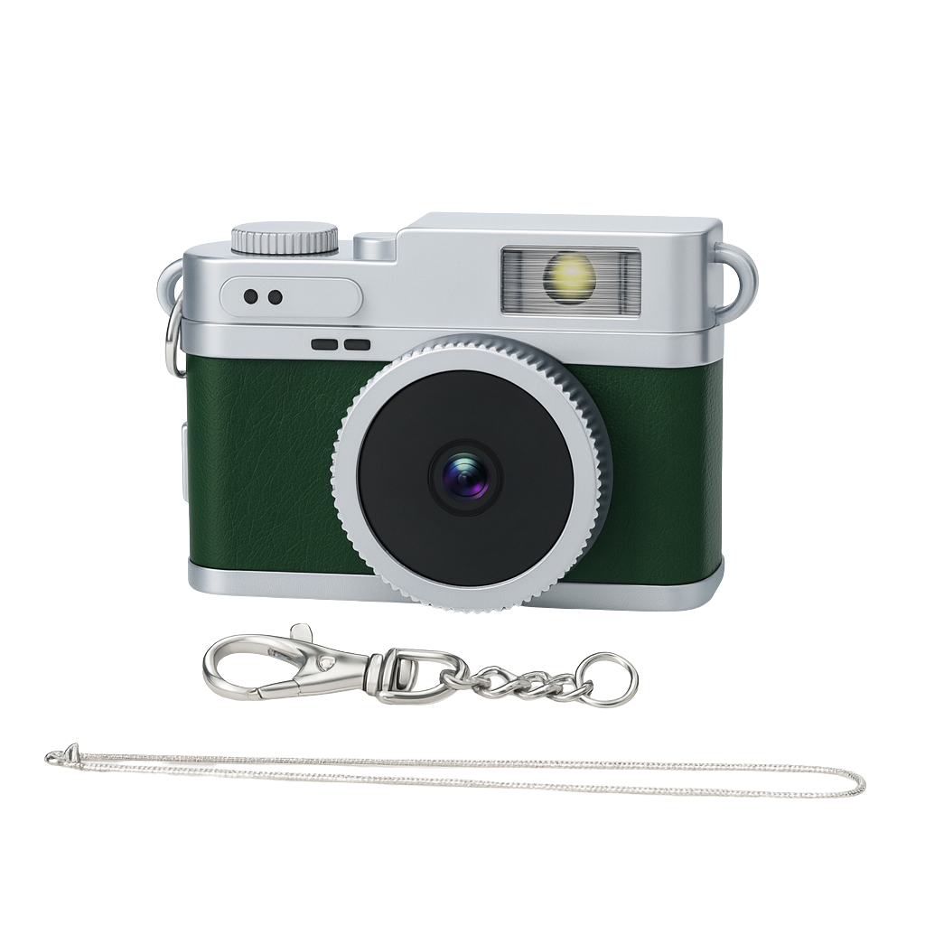 KEYVIEW – מצלמת המיני הרטרו החכמה ירוק