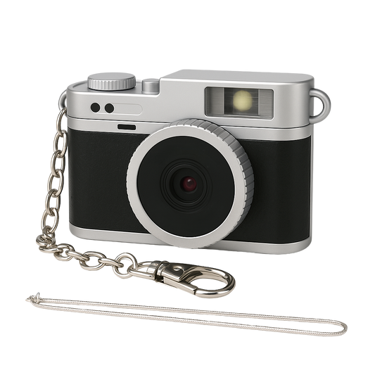 KEYVIEW – מצלמת המיני הרטרו החכמה שחור