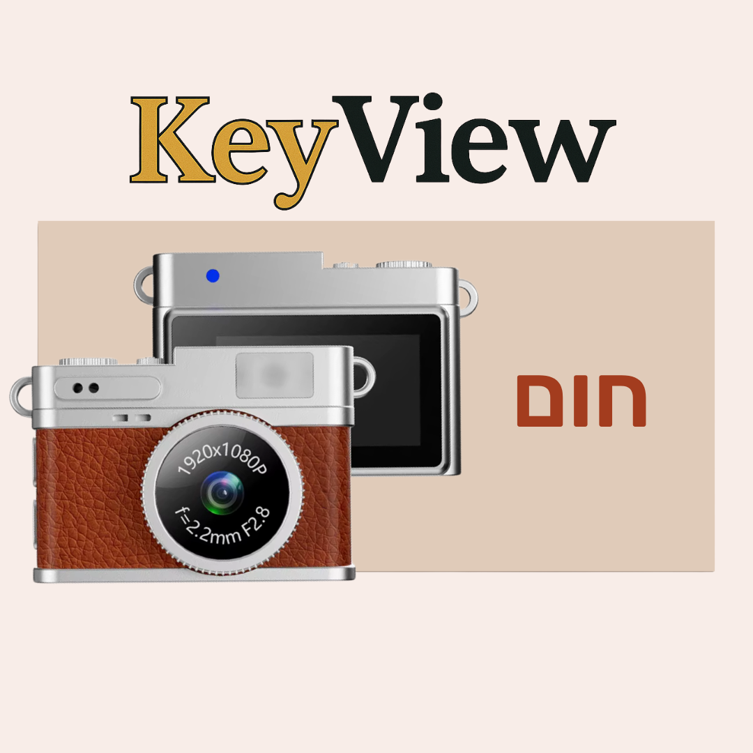 KEYVIEW – מצלמת המיני הרטרו החכמה