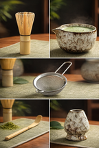 ערכת הכנת מאצ׳ה יפנית מקורית לבית | Matcha Ritual Kit